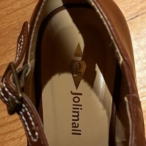 Jolimall dress shoes.  Brown. Size 8